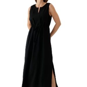 Wonderly Women's Sleeveless Split Neck Maxi Dress